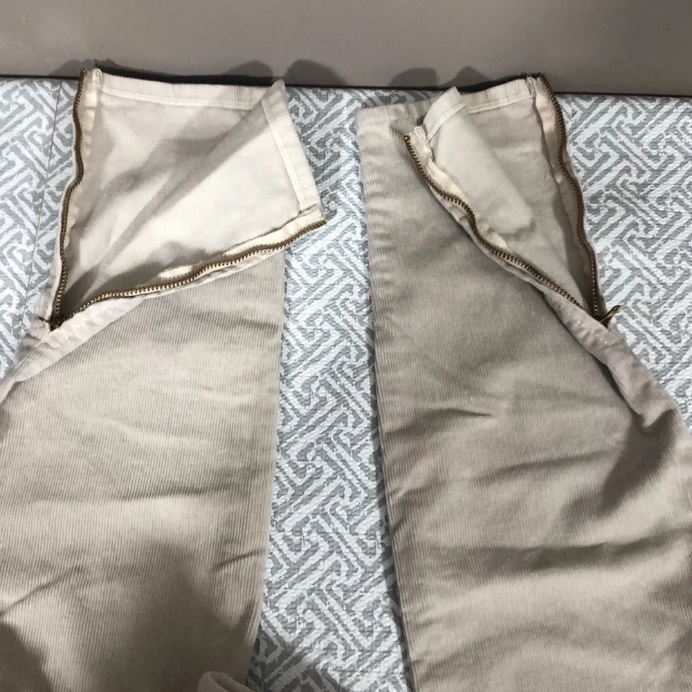 J. Crew Corduroy Jeans Zipper Ankles 26 - Picture 5 of 11